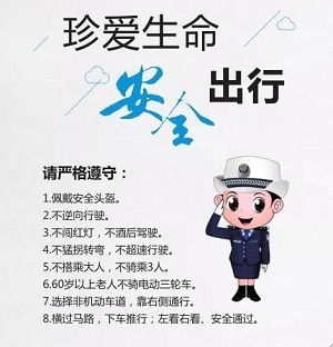"一带一盔"迫在眉睫!